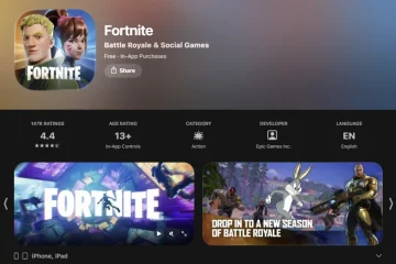 Fortnite returns to iPhone App Store