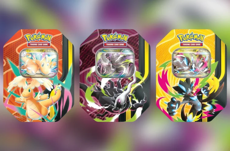 Pokemon Mega Forces Tins