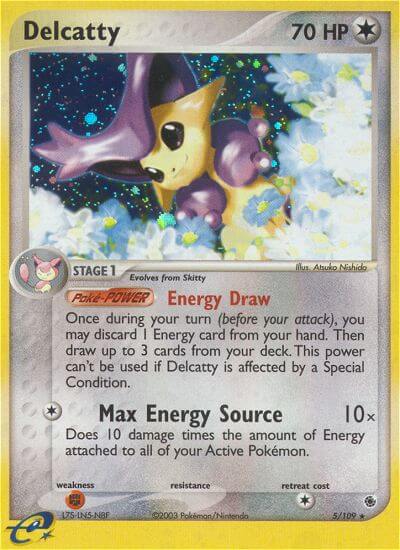 Delcatty EX Ruby and Sapphire Pokemon TCG 30th Celebration