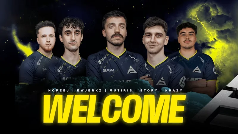 SAW New Roster Confirmed With MUTiRiS Leading Portuguese Five From BC.Game, FlyQuest, NIP