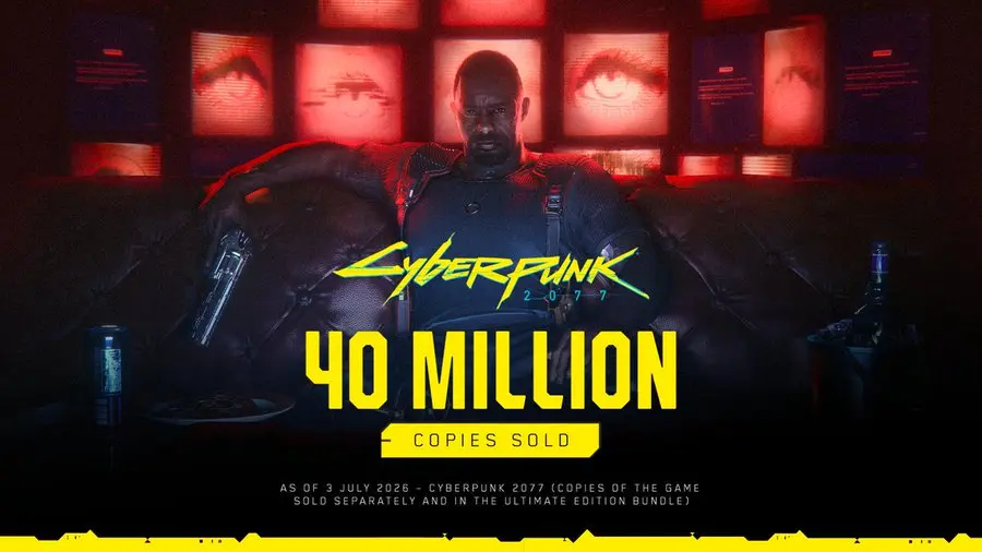 Cyberpunk 2077 Hits 40 Million Copies Sold Almost Six Years After Launch
