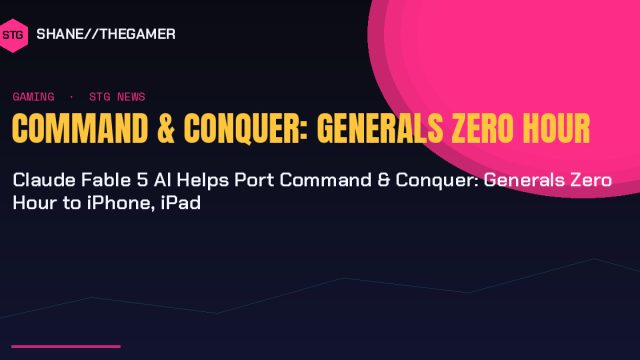 Claude Fable 5 AI Helps Port Command & Conquer: Generals Zero Hour to iPhone, iPad