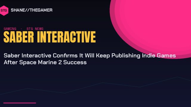 Saber Interactive Confirms It Will Keep Publishing Indie Games After Space Marine 2 Success