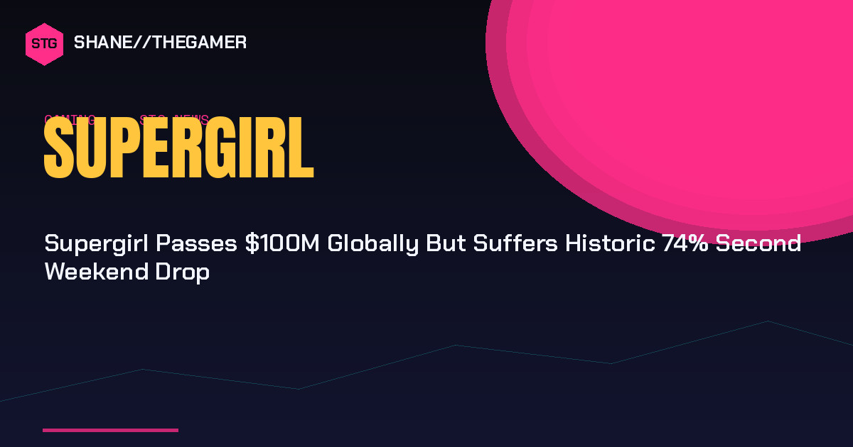 Supergirl Passes $100M Globally But Suffers Historic 74% Second Weekend Drop