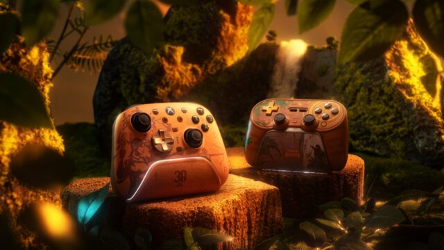 8BitDo Reveals Tomb Raider 30th Anniversary Ultimate 3 and Pro 3 Controllers